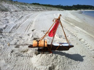 flotsam rubbish sailing boats
