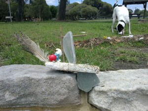 sailing flotsam sculpture